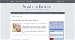 Desktop Screenshot of behaviorandmotivation.com